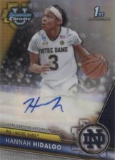 2023-24 Bowman University Chrome - Chrome Prospect Autographs Hannah Hidalgo...