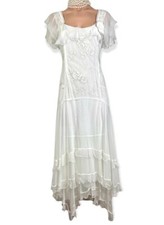 Nataya Victorian Trading Co Celestial Gown Vintage Bridal Black u0026 White  Titanic for sale online | eBay