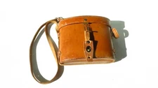 Early WW2 / Pre US Army Military RIA Field Gear Binocular Leather Case 