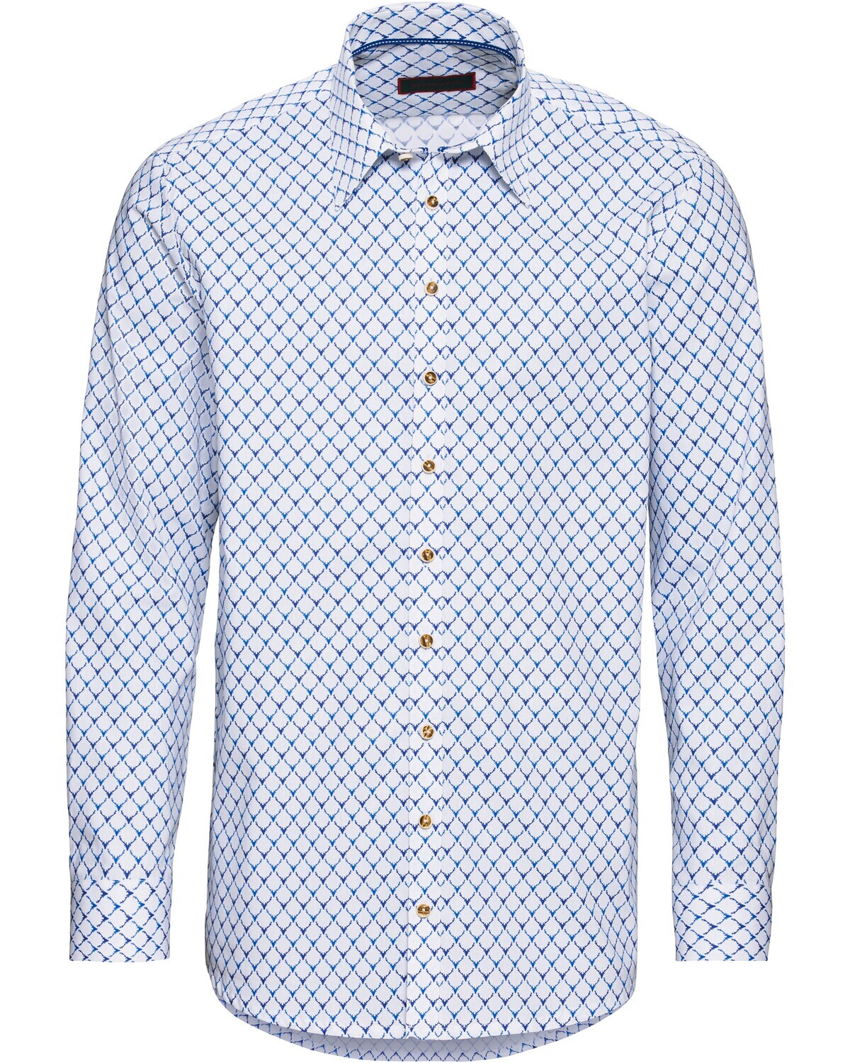 REITMAYER Hemd МИТ Hirschmuster Trachtenmode Rundhals Langarm bedruckt ной