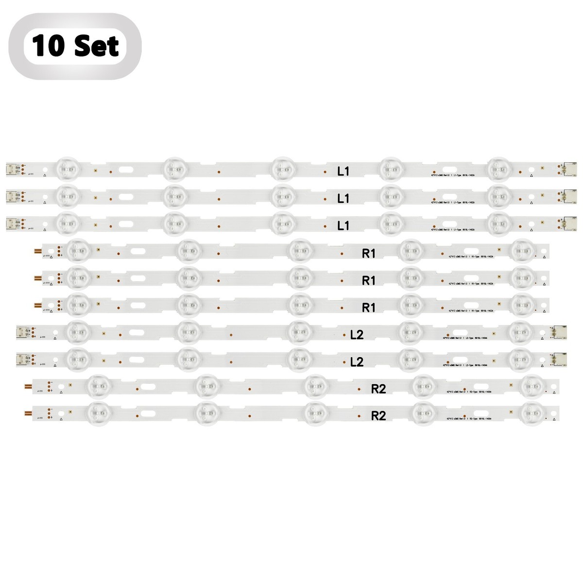 10set LED Backlight strip For LG 42LN5200 42LN5204 6916L-1402A