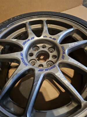 17x7J 4x100 42 Work Emotion CR KAI JDM Wheels WORK | Set of 4 | WP