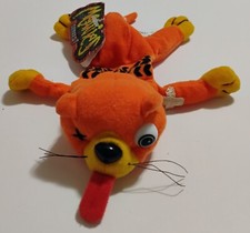 Splat The Road Kill Kat - Series 1 Meanies with Tag Orange Cat 1997
