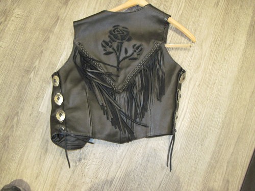 MOTORCYCLE LEATHERs /womans small/ - Picture 10 of 11