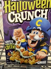 BRAND NEW Cap'n Crunch Halloween Cereal 11.7 oz Captain Crunch Limited Edition