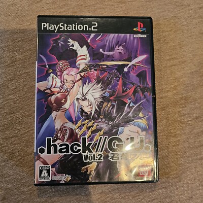 .hack//G.U. Vol.2 Kimi Omou Koe Sony PlayStation 2 PS2 Japan Import US Seller