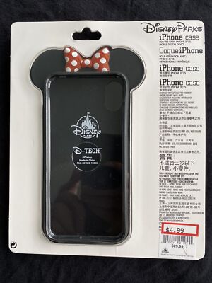 BRAND NEW Disney iPhone X / Xs Phone Case - Minnie Mouse Ears 3D