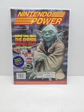 Nintendo Power Magazine Volume 53 October 1993 Star Wars Empire W/ POSTER & CARD