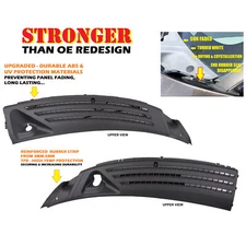 Left Right Upgraded Outer Windshield Window Wiper Cowl Cover Panel For Ford F150