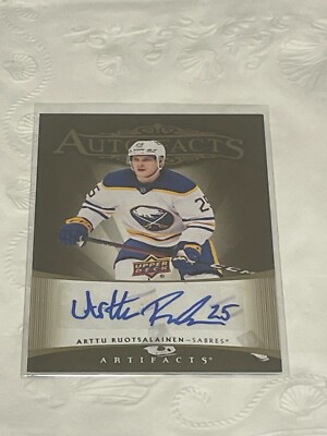Arttu Ruotsalainen / 2022 UD Artifacts Autofacts Autograph Retro #RAF-AR