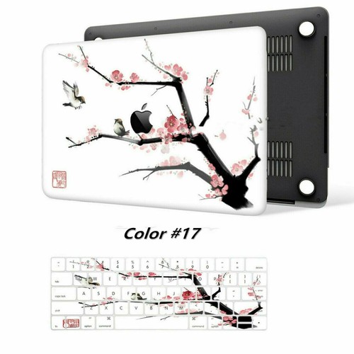 Funda rígida de goma con flores para 2025 nueva Macbook Air Pro M1 M2 M3 - Imagen 26 de 26