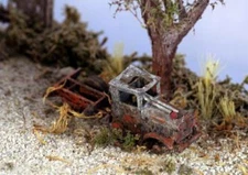 RUSTED out Old WorkTruck LEFT to RUST out comes Painted for you N Scale