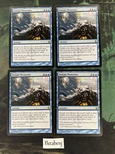 4x MTG Distant Memories - Mirrodin Besieged (MBS) (Playset)