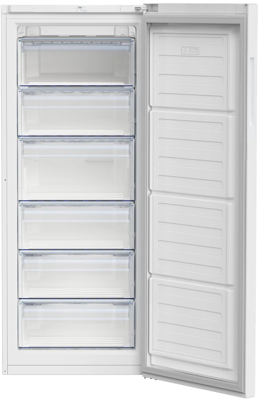 Congelatore Freezer Verticale BEKO Cassetti 215 Litri Classe E Monoporta 150 cm, fotografia 4 di 9