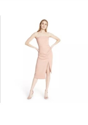 Cushnie Target Womens Size 4 Blush Pink Side Slit Off The Strapless Dress NWT | eBay Cushnie Target Womens Size 4 Blush Pink Side Slit Off The Strapless Dress NWT | eBay