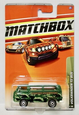 2009 MATCHBOX VOLKSWAGEN T2 BUS SPORTSMAN LODGE COMBINE SHIPPING