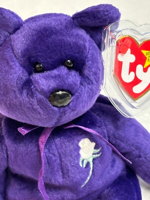 Ty Beanie Baby “Rose” Vintage 1997 In Remembrance of Princess