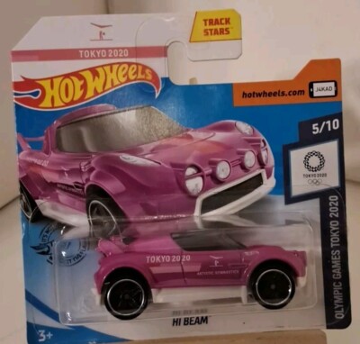 HOT WHEELS HI BEAM OLYMPIC GAMES TOKYO 2020 #5/10 PINK DIECAST MASSSTAB 1:64 NEU