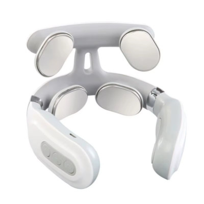 4-Kopf Hals Massagegerät USB Aufladung Intelligentes Nackenmassagegerät