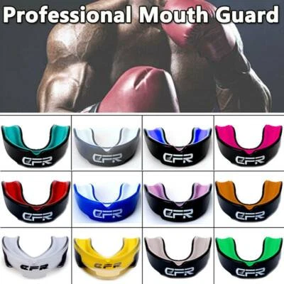 CFR US Mouth Guard Gum Shield Bruxism Dental Teeth Protection Grinding Sports Boxing