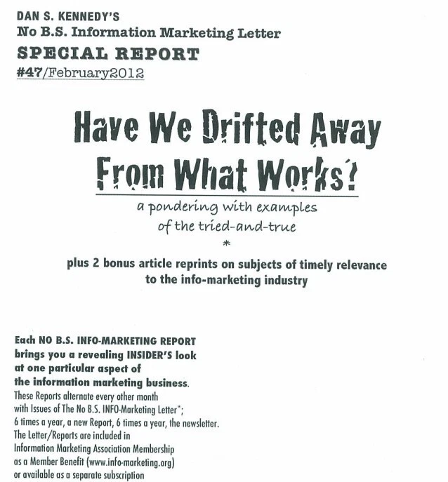 DAN KENNEDY "LIFETIME OF WORK" COLLECTION Like Jay Abraham - Gary Halbert - Image 4 of 4