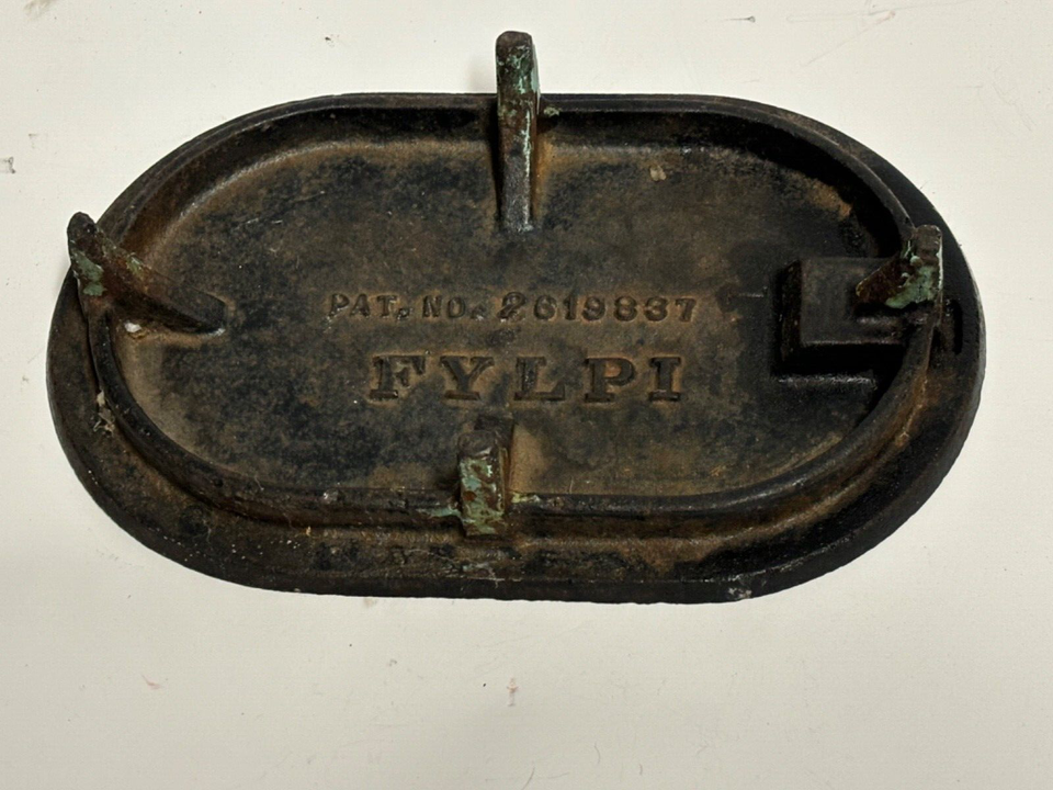 Vintage San Francisco Golden Gate Water Dept Ford Meter Box Cast Iron