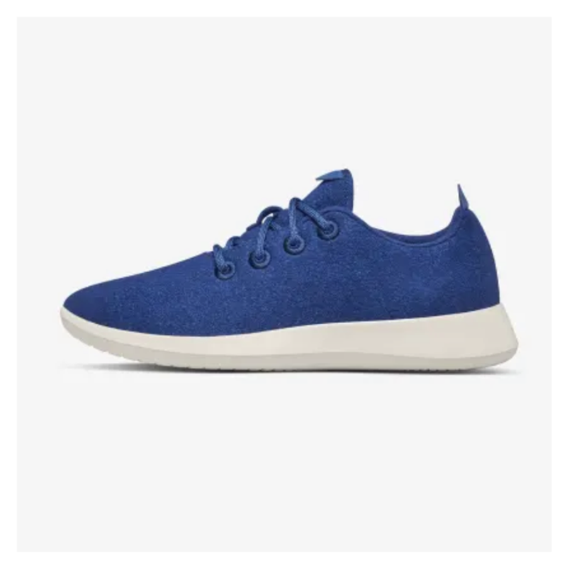 Men's Allbirds Blue Wool Runners Sneaker Tennis Shoes, Size 11