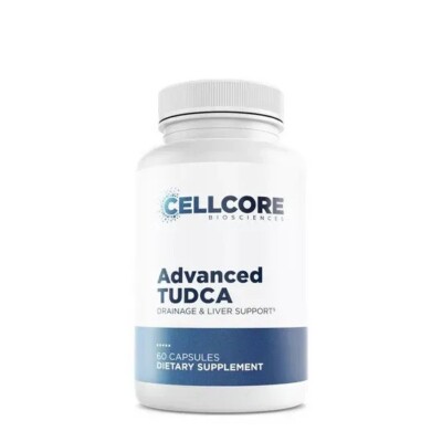 CELLCORE Advanced TUDCA 60 Capsules - Liver & Detox Suppor Exp 2026