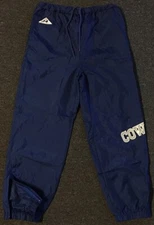 Vtg 90s Dallas Cowboys Windbreaker Pants S NFL Football Track Grunge PE School