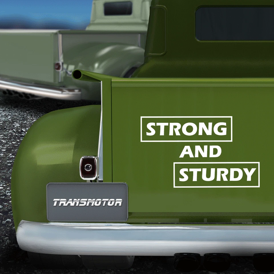 Fit For 40-53 Chevy GMC Truck Rear Black Blue Dot Tail Lights Lamps LH & RH Side - Image 2 of 4