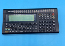 #SE3854# Seltener Sharp PC-E220 Rechner Basic-Computer *RAR* Vintage !lesen!