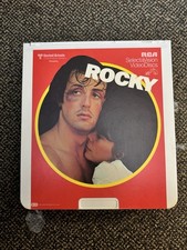 Rocky 1976 RCA SelectaVision CED Videodisc   Sylvester Stallone Classic