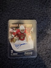 2021 Panini Threads Rookie Signatures BJ Emmons Auto RC Florida Atlantic TS-BJE