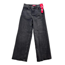 Spanx Jambe Jeans Spanxshape Authentic Wide Leg Womens Small Black High Rise New