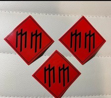 MARILYN MANSON  - decals / stickers - approx 2-2.5   Set of 3 