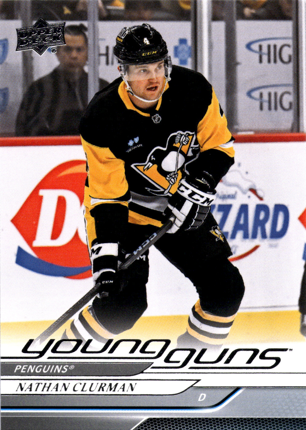 2024-25 Upper Deck Extended Series Young Guns Nathan Clurman #729 (RC)