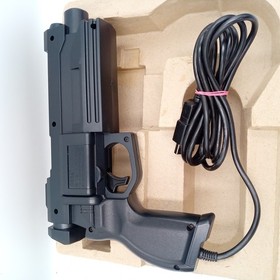 Virtua Gun Sega Saturn SS 1 Gun Controller & Virtua Cop Japane Game Boxed Tested