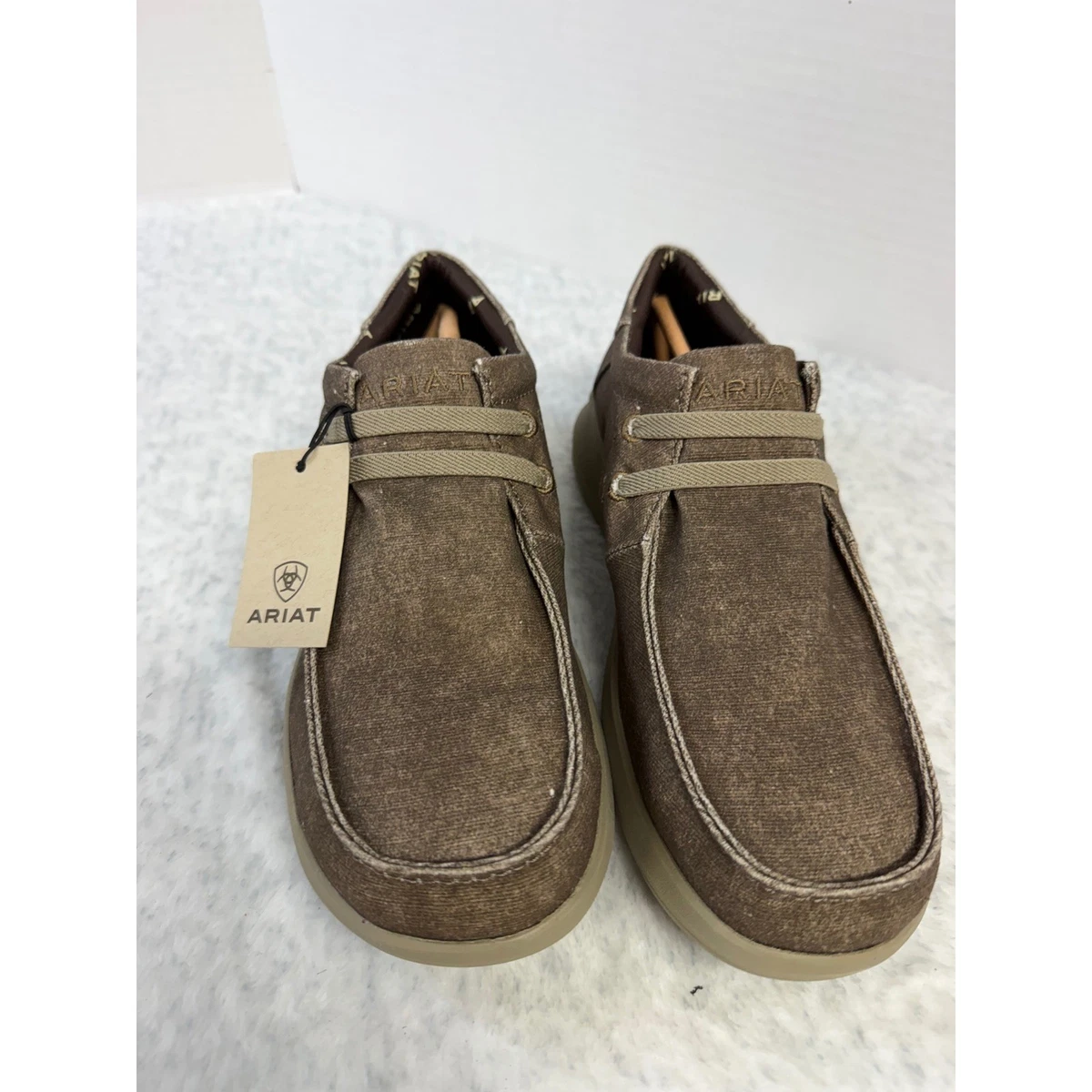 Revitalign Carefree Loafers Mens 13EE Brick New Orthotic Canvas Slip On RV2018 Loafer Red EE Casual Shoes for Men for sale | eBay main image 2