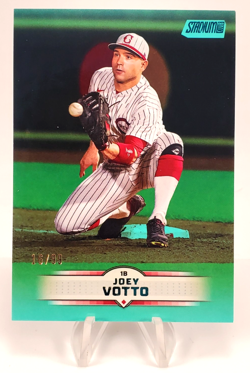 TOPPS STADIUM CLUB ＆ BOWMAN 2025 Topps Stadium Club - Joey Votto #2 Turquoise Foil /99 for