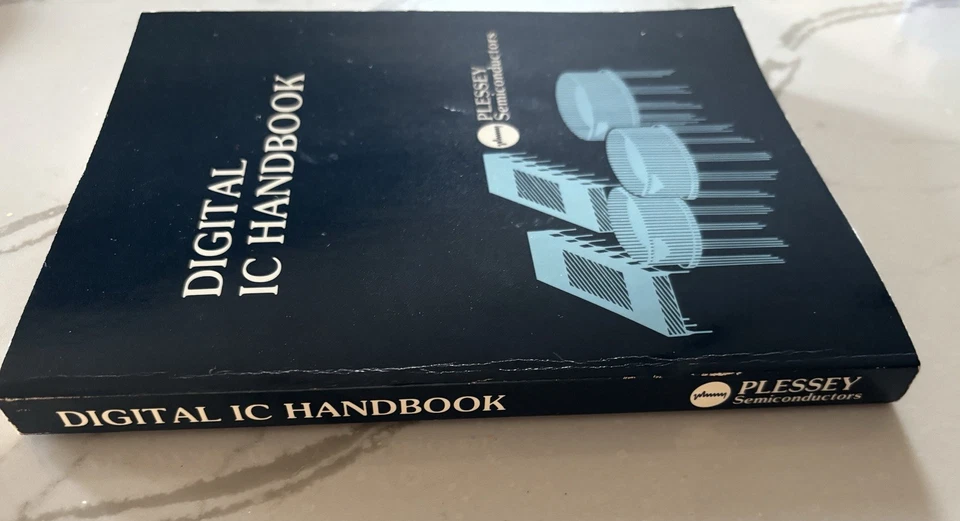 Manual digital iC Plessey Semiconductors mayo 1982 tapa blanda Foto 3 de 4
