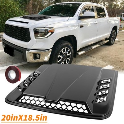 For Toyota Tundra TRD Matte Air Flow Scoop Hood Intake Vent Bonnet Cover Guard
