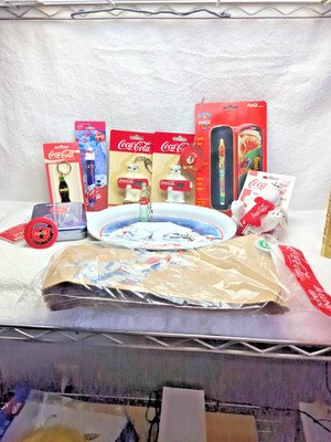Vtg Coca-Cola Mix Of Collectibles New N Used See Pics