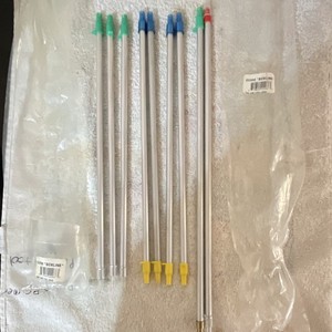 Dillon Precision Primer Pickup Tubes Lot of 9 small & Large rifle reloading 