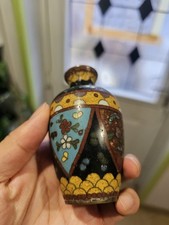 19th Century Japanese Cloisonne Vase Antique Japanese Cloisonne Vase Meiji