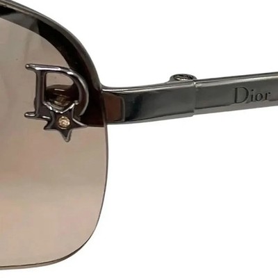 CHRISTIAN DIOR ADIORABLE 6 6LBAK 64□16 115 Rimless Sunglasses