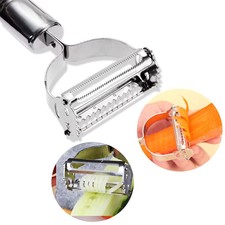High Quality Stainless Steel Potato Cucumber Carrot Grater Julienne Peeler Veget