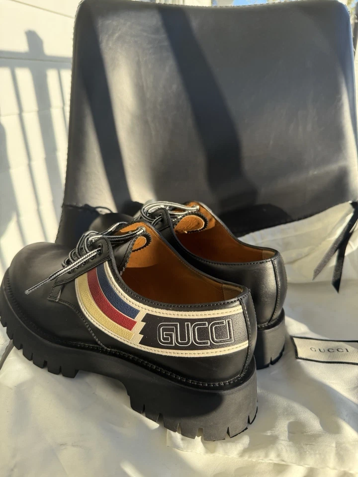 Gucci Sylvie Web elegante Schuhe Größe 8,5 US ca. 8 für Herren - Bild 3 von 4