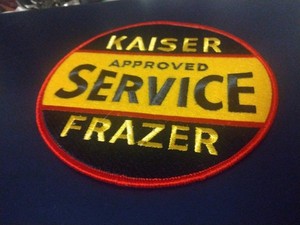 KAISER FRAZIER  patch  4"
