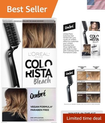 L'Oreal Paris Colorista Ombre Hair Bleach Kit - Customizable, All Hair Types