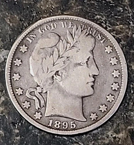 1895 P Barber Half Dollar VG